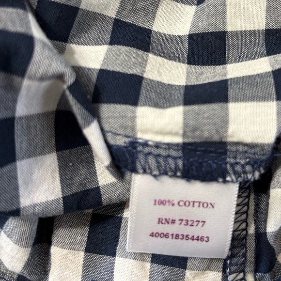 SO 100% Cotton Blue and White Off-the-Shoulder Sundress
Size XLarge - Picture 4 of 6